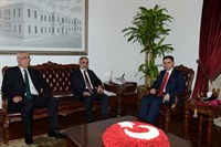 Cumhurbaşkanlığı Başdanışmanı Sayın Topçu, Ankara Valisi Sayın Ercan Topaca’yı Ziyaret Etti