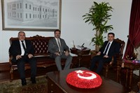 Kızılcahamam Belediye Başkanı Güney, Vali Ercan Topaca’yı Ziyaret Etti