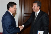 Nallıhan Belediye Başkanı Öntaş’ın Vali Topaca’ya Ziyareti