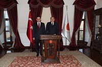 Orman ve Su İşleri Bakanı Eroğlu’ndan Vali Topaca’ya Ziyaret