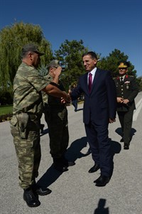 Vali Ercan Topaca’dan Ankara Garnizon Komutanı Korgeneral Ali Sivri’ye Ziyaret