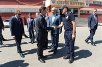 Vali Ercan Topaca Kurban Bayramında Emniyet Personeli ile Bayramlaştı