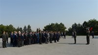 Ankara Valisi Sayın Ercan Topaca, 19 Eylül Gaziler Günü'nde Anıtkabir'i Ziyaret Etti