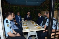 Vali Ercan Topaca, Kavaklıdere Polis Merkezi Amirliğini Ziyaret Etti