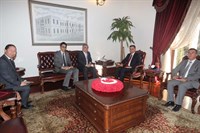 Özbekistan Büyükelçisi Agzamkhodjaev, Vali Topaca’yı Ziyaret Etti
