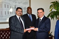 Sudan Kuzey Kordofan Eyaleti Valisi Muhammed Harun, Vali Topaca’yı Ziyaret Etti