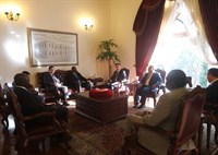Sudan Kuzey Kordofan Eyaleti Valisi Muhammed Harun, Vali Topaca’yı Ziyaret Etti