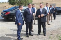 Ankara Valisi Ercan Topaca, Çubuk İlçesinde Ziyaretlerde Bulundu