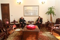Jandarma Genel Komutanı Orgeneral Arif Çetin’in, Vali Vasip Şahin’i Ziyareti