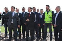 Vali Ercan Topaca, Ovacık Eğitim Kampüsü İnşaatını İnceledi