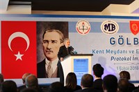 Gölbaşı Kent Meydanı ve Eğitim Kampüsü Protokol İmza Töreni