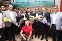 Vali Ercan Topaca, Kırşehir Çayağzı Kasabası Kültür ve Yardımlaşma Derneğini Ziyaret Etti